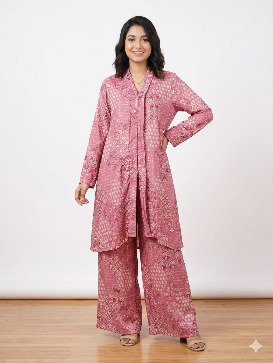 WOMEN’S PRINTED CO-ORD SET