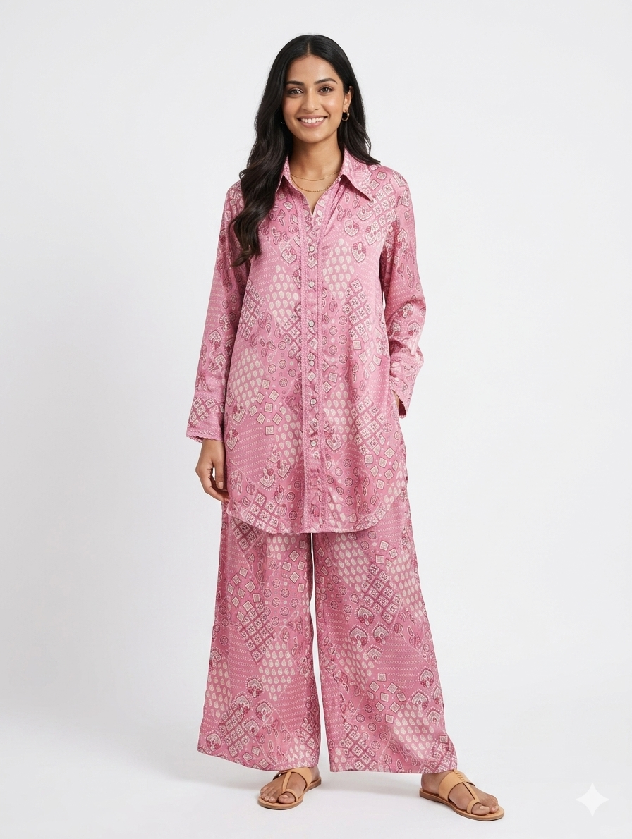 WOMEN’S PRINTED CO-ORD SET